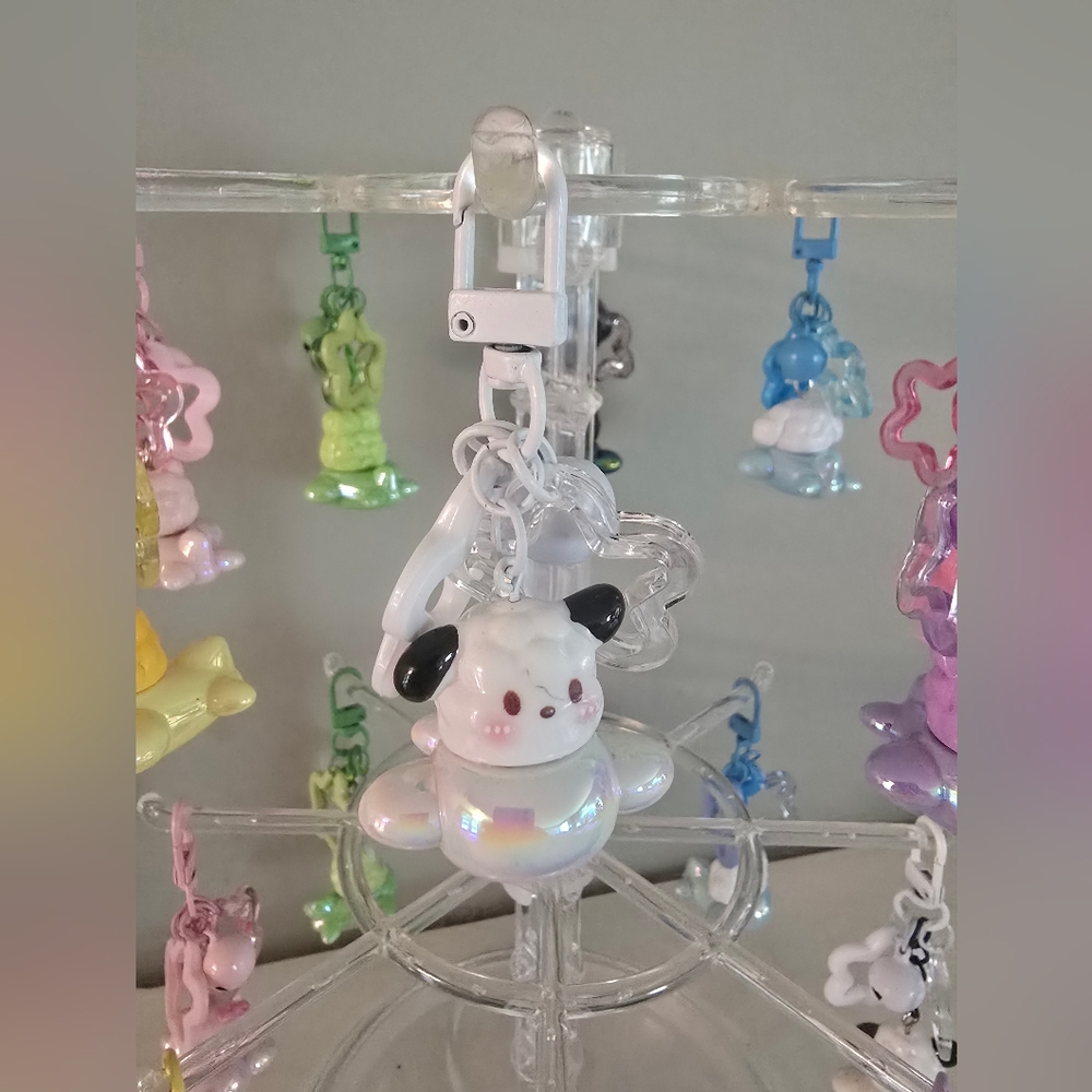 Handmade Pochacco Acrylic Figure Keychain